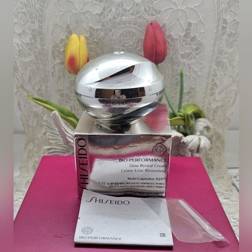 Shiseido Bio-Performance Glow Revival Cream 2.5oz/75ml NIB